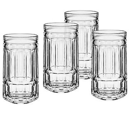 Mikasa Lawrence Set of 4 Highball Glass