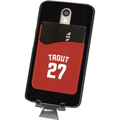 Mike Trout Los Angeles Angels MLB Player Phone Wallet