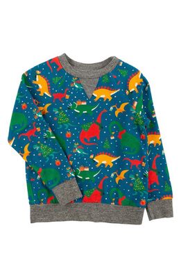 Miki Miette Kids' Iggy Dino Party Holiday Print Sweatshirt