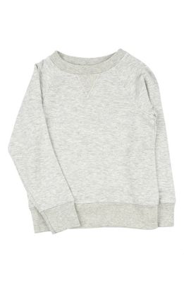 Miki Miette Kids' Iggy French Terry Sweatshirt in Moon Grey