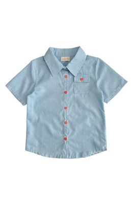 Miki Miette Kids' Jerry Howdy Button-Up Cotton Shirt at Nordstrom, Size 5Y