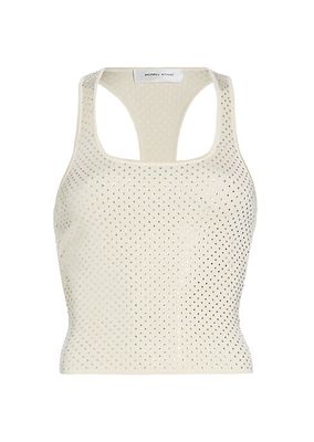Mikita Embellished Chenille Tank