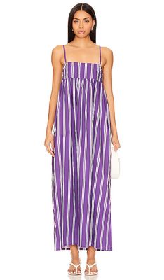 MIKOH Garance Dress in Purple