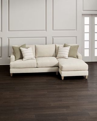 Mila 2-Piece Right Chaise Sectional