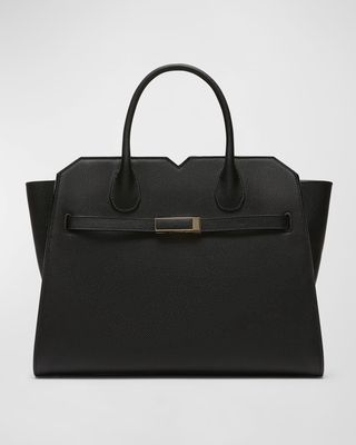 Milano Medium Leather Tote Bag