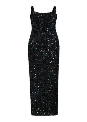 Milayla Sequined Gown