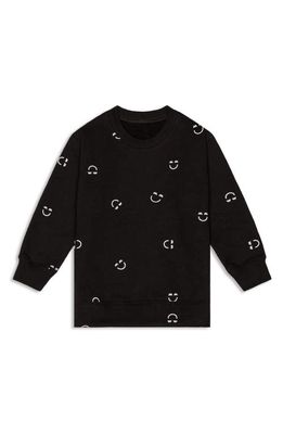 Miles and Milan Kids' The Jackie Sweatshirt in All Over Mm Print