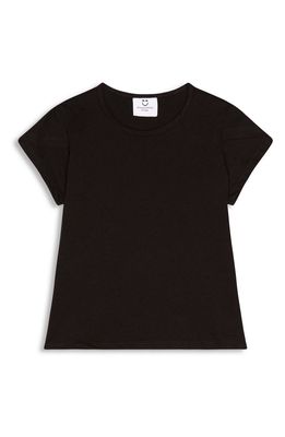 Miles and Milan Precious Petal Cotton T-Shirt in Black