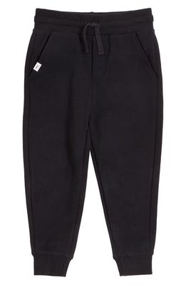 MILES THE LABEL Stretch Organic Cotton Joggers in 900 Black