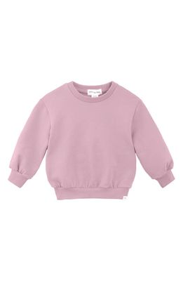 MILES THE LABEL Stretch Organic Cotton Sweatshirt in Mauve Home