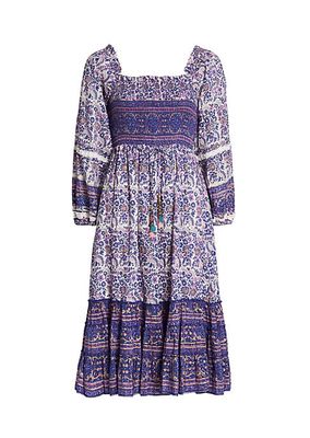Millie Paisley Midi-Dress