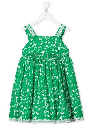 MIMI graphic-print dress - Green