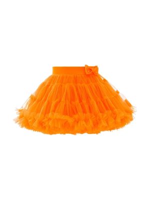 Mimi Tutu bow-detail tutu skirt - Orange