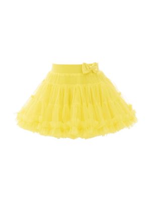 Mimi Tutu bow-detail tutu skirt - Yellow