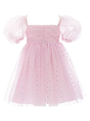 Mimi Tutu polka-dot print tulle dress - Pink