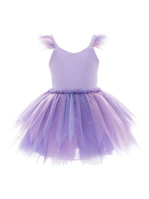 Mimi Tutu Starry Bow bow-detail tutu dress - Purple