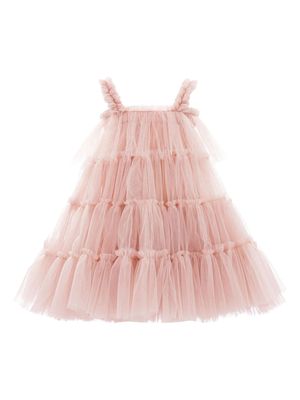 Mimi Tutu tulle-overlay layered dress - Pink