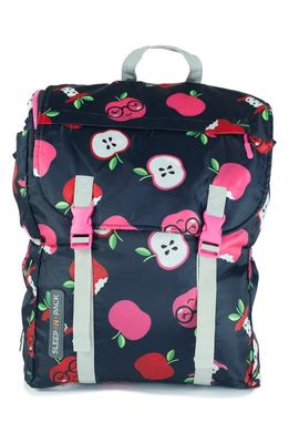 mimish Kids' Sleep-N-Pack Apple Picking Sleeping Bag Backpack in Multi