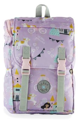 mimish Kids' Sleep-N-Pack Princesses Sleeping Bag Backpack in Multi 