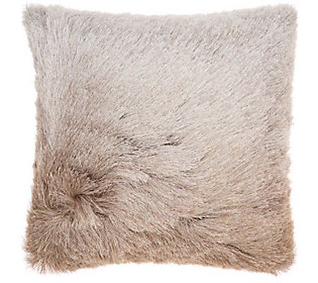 Mina Victory Illusion Shag 20 x 20 Throw Pillow