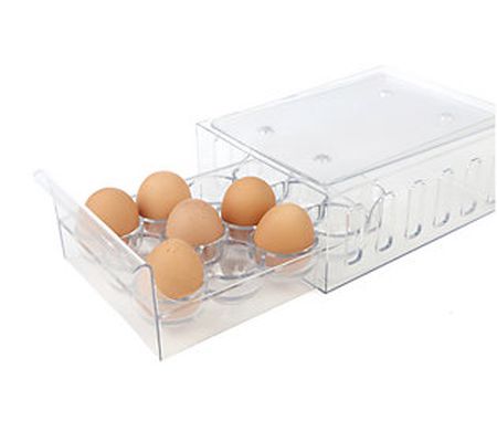 Mind Reader 12 Count Egg Holder/Storage