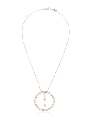 Mindi Mond 18kt white gold diamond necklace - Silver