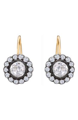 Mindi Mond Reconceived Rose Cut Diamond Drop Earrings in Ss 22Kyg