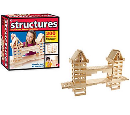 MindWare KEVA Structures - 200 Plank Building S et
