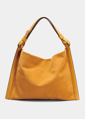 Minetta Calf Leather Shoulder Bag