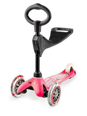 Mini 3-In-1 Deluxe Scooter - Pink - Pink