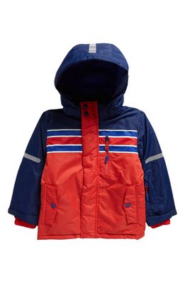Mini Boden Kids' All Weather Waterproof Recycled Polyester Jacket in Bluing