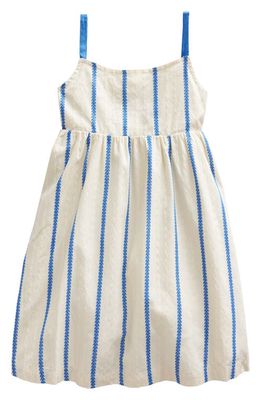 Mini Boden Kids' Back Cutout Dress in Ivory