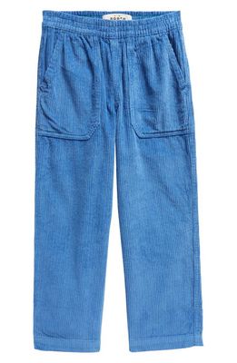 Mini Boden Kids' Chunky Cotton Corduroy Pants in Delft Blue