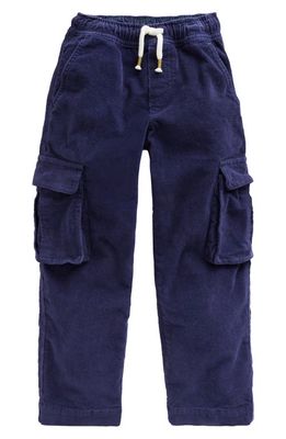 Mini Boden Kids' Corduroy Cargo Pants in French Navy