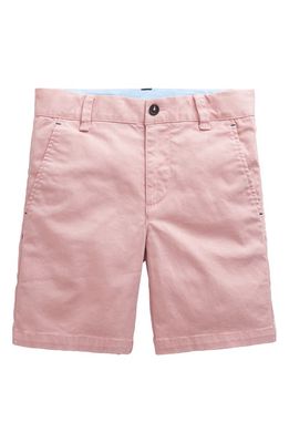 Mini Boden Kids' Cotton Chino Shorts in Ballet Pink