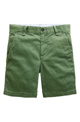 Mini Boden Kids' Cotton Chino Shorts in Spruce Green