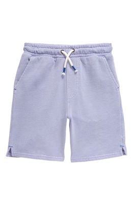Mini Boden Kids' Cotton Sweat Shorts in Misty Lavender Purple