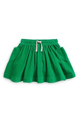 Mini Boden Kids' Fit & Flare Cotton Corduroy Skirt in Highland Green