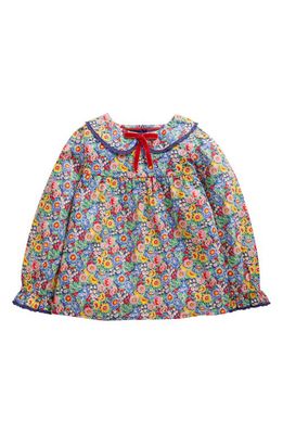 Mini Boden Kids' Floral Cotton Top in Multi Floral