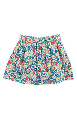 Mini Boden Kids' Floral Cotton Twirly Skirt in Multi Flowerbed