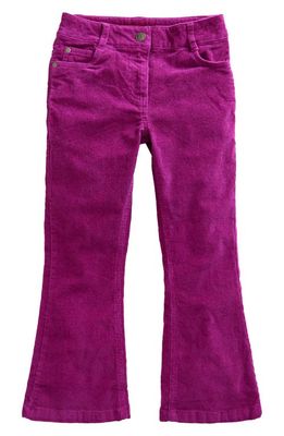 Mini Boden Kids' Kick Flare Stretch Cotton Corduroy Pants in Chrysanthemum Purple