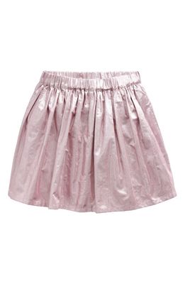 Mini Boden Kids' Metallic Party Skirt in Almond Pink