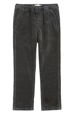 Mini Boden Kids' Slim Stretch Cotton Corduroy Pants in Grey Cord