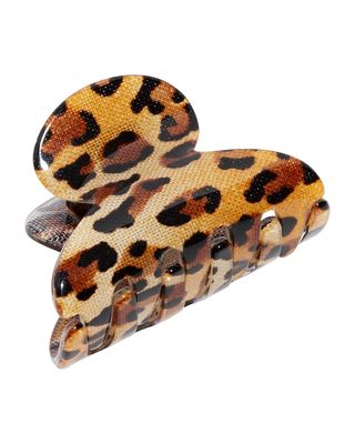 Mini Couture Animal-Print Jaw Clip