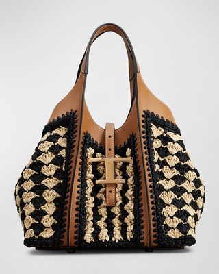 Mini Crochet Shopping Tote Bag