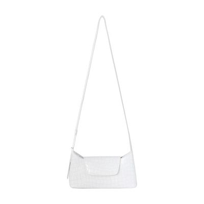 Mini Envelope Croco Pearl