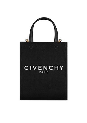 Mini G-Tote Shopping Bag In Canvas