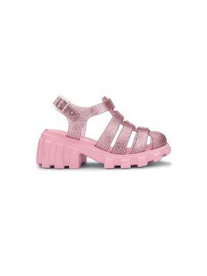 Mini Melissa buckle-fastening jelly sandals - Pink