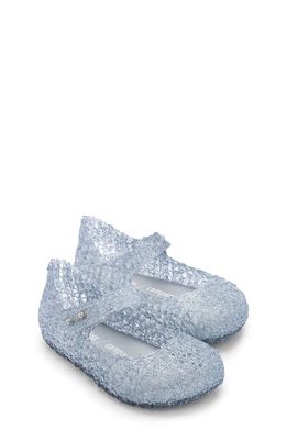 Mini Melissa Campana Mary Jane in Glitter Clear