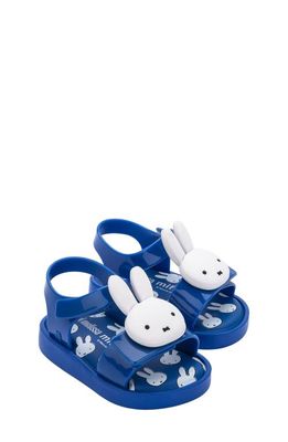 Mini Melissa Jump Miffy Water Resistant Slingback Sandal in Blue